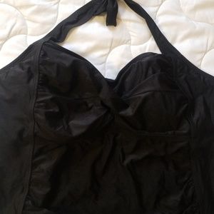 Liz Lange for Target Swim - Liz Lange Maternity black halter Tankini top xxl Liz Lange for Target Swim - Liz Lange Maternity black halter Tankini top xxl
